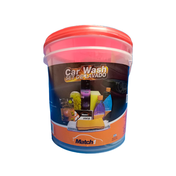BALDE KIT DE LAVADO 10 ARTICULOS